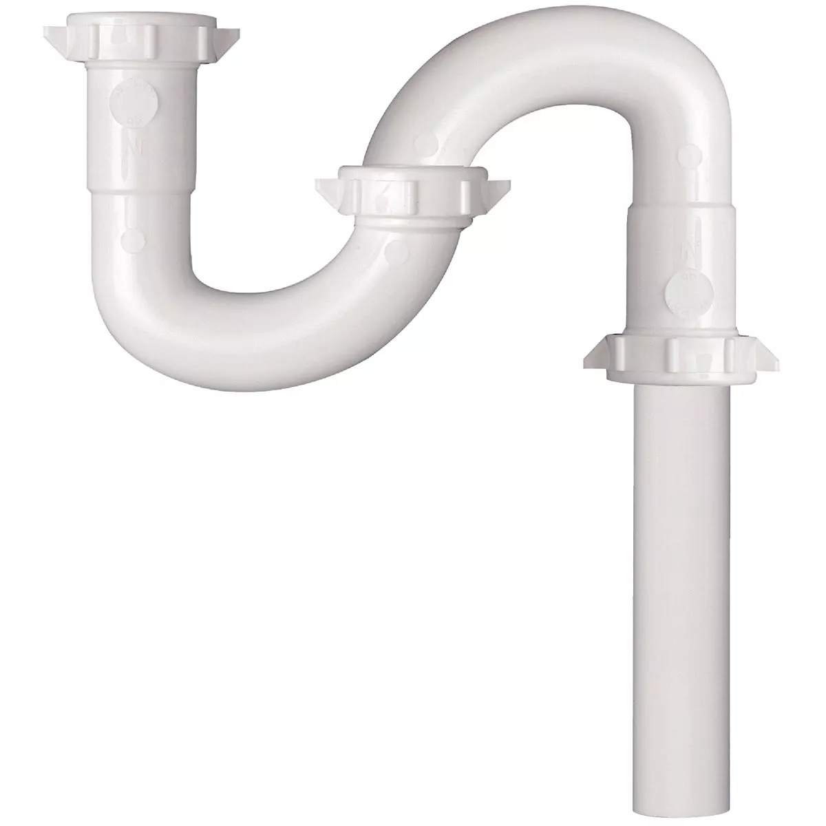 Do it Best 1-1/2 In. or 1-1/4 In. White Plastic S-Trap - photo 3