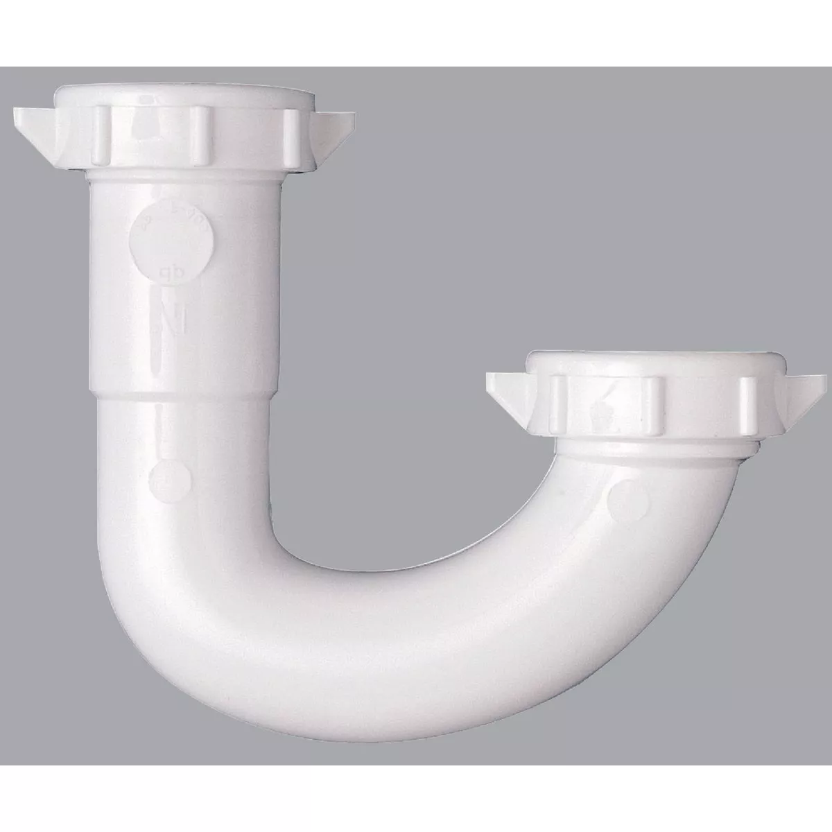Do it Best 1-1/2 In. White Plastic J-Bend with Reducer Washer