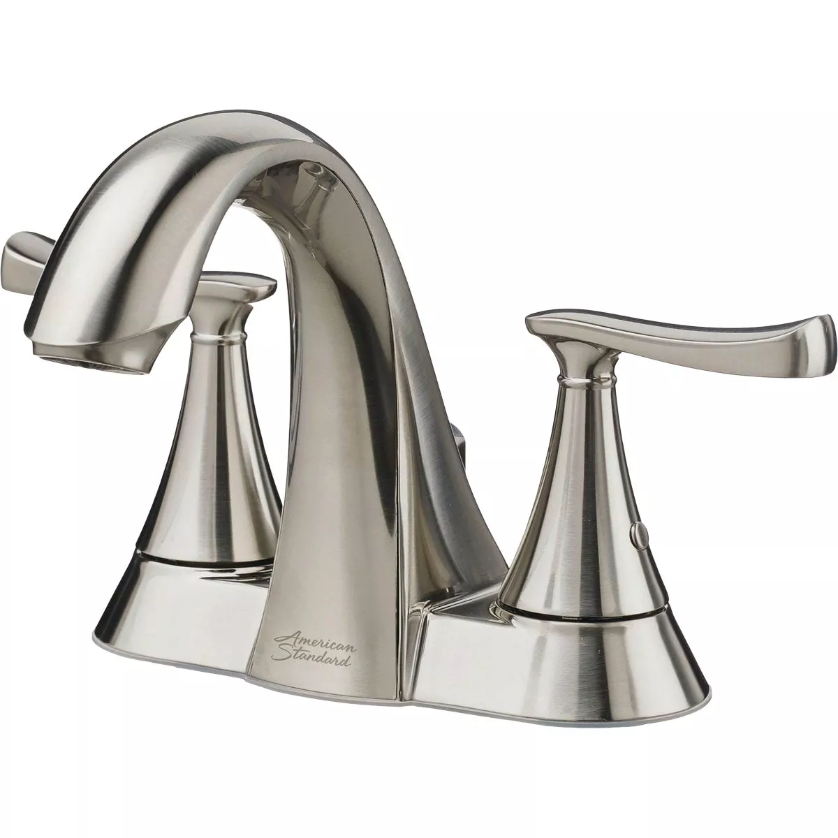 American Standard Chatfield Brushed Nickel 2-Handle Lever 4 In. Centerset Bathroom Faucet with Pop-Up - photo 4