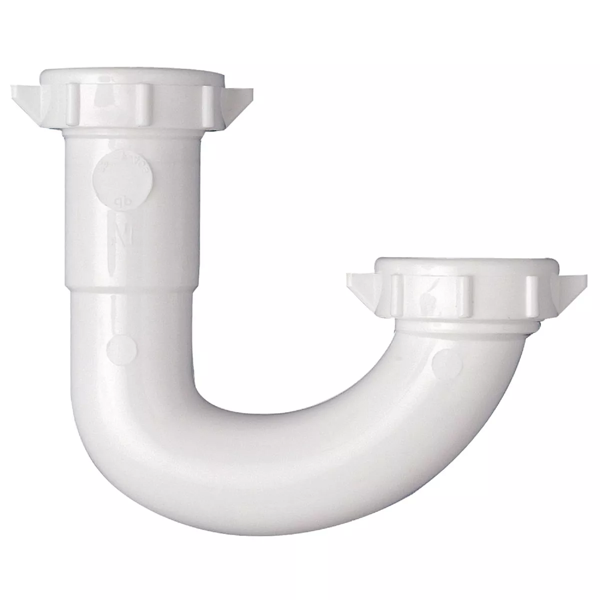 Do it Best 1-1/4" White Plastic J-Bend, Bagged - photo 3