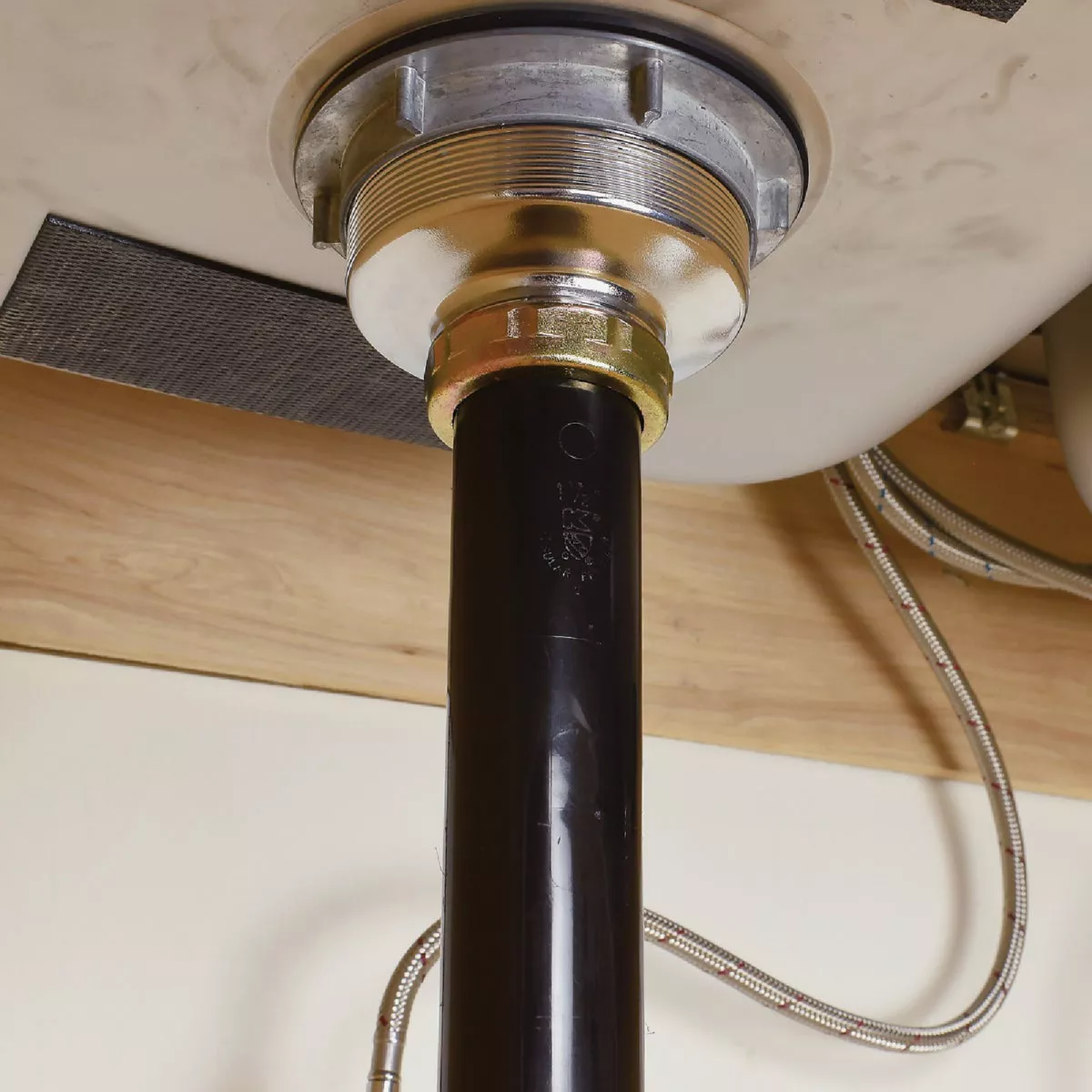 Do it Best 1-1/2 In. x 16 In. Black Plastic Double-Flanged Sink Tailpiece - photo 3