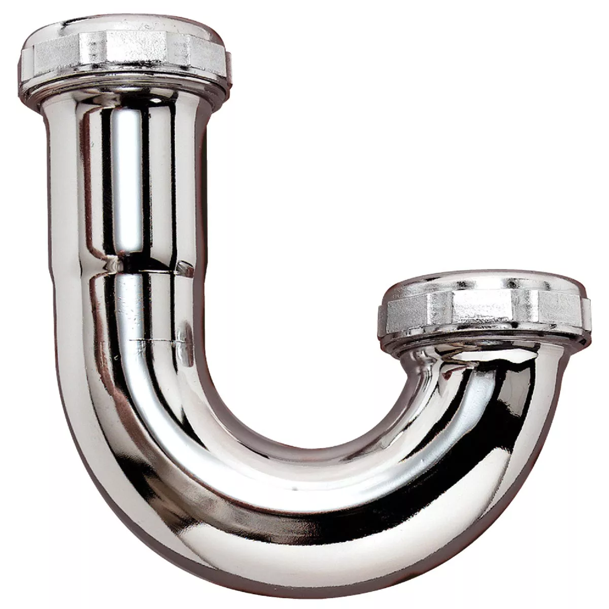 Keeney 1-1/2" Chrome Plated Brass J-Bend