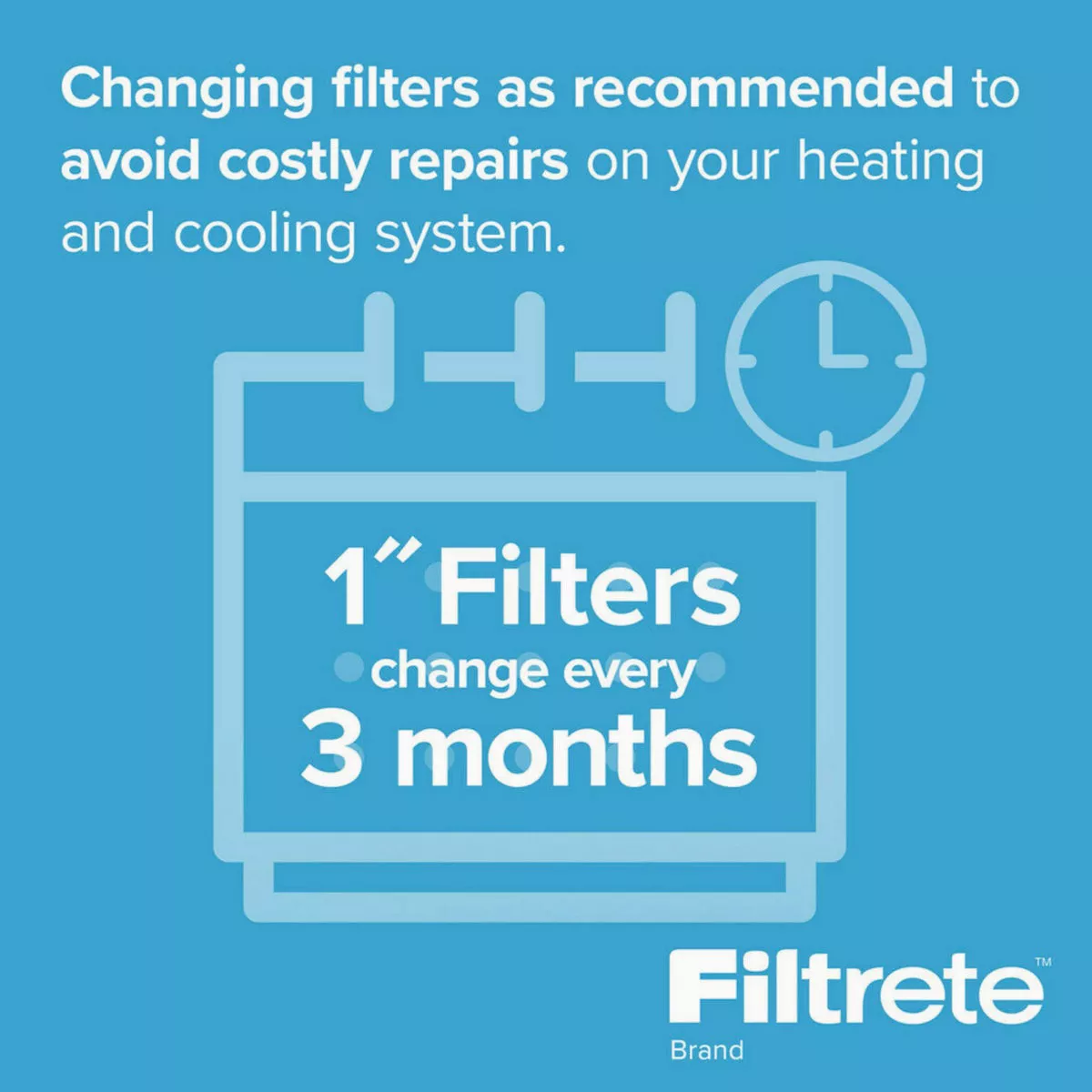 Filtrete 14 In. x 24 In. x 1 In. Basic MPR Flat Panel Furnace Filter, MERV 1 (2-Pack) - photo 3