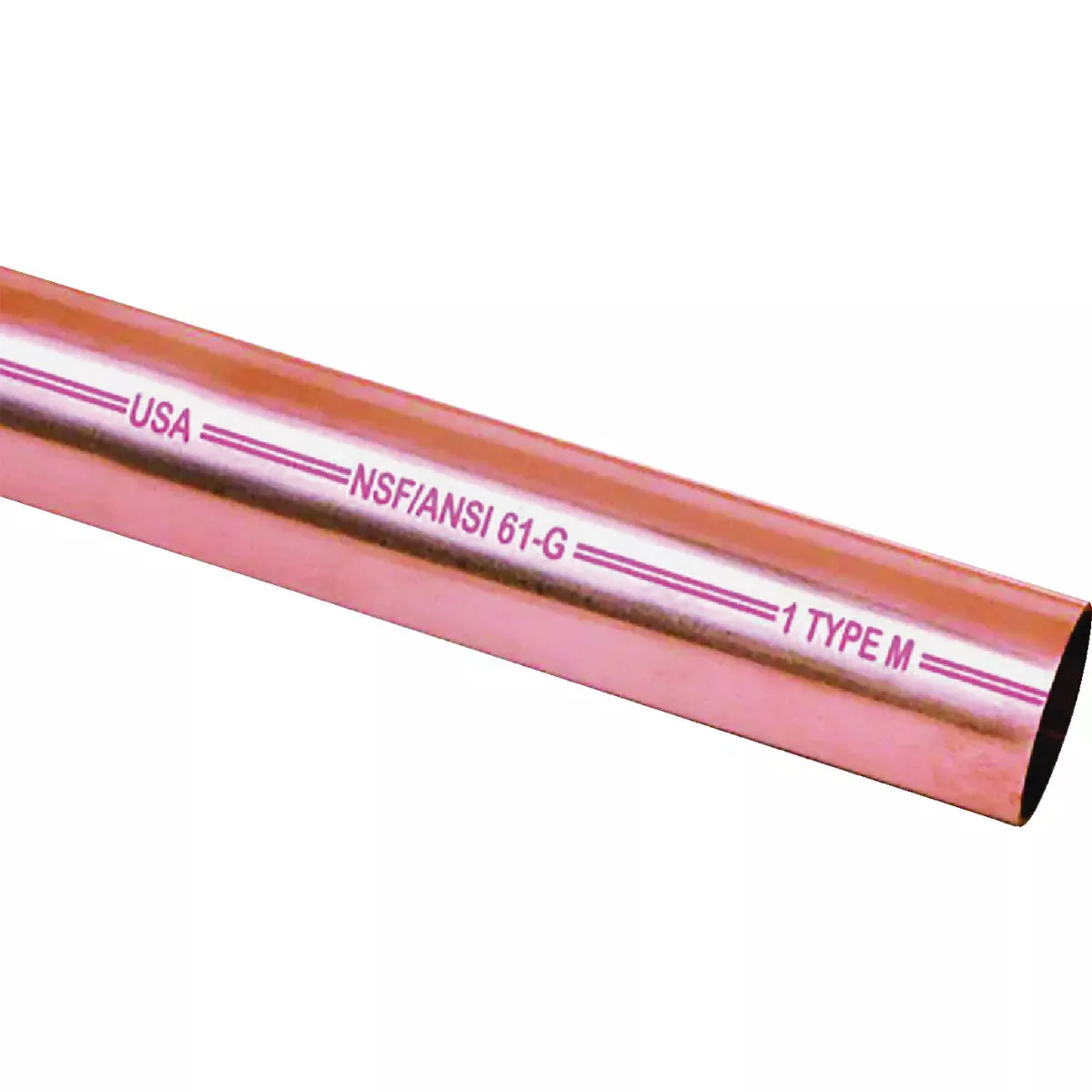 Mueller Streamline 3/4 In. ID x 5 Ft. Type M Copper Pipe | True Value ...
