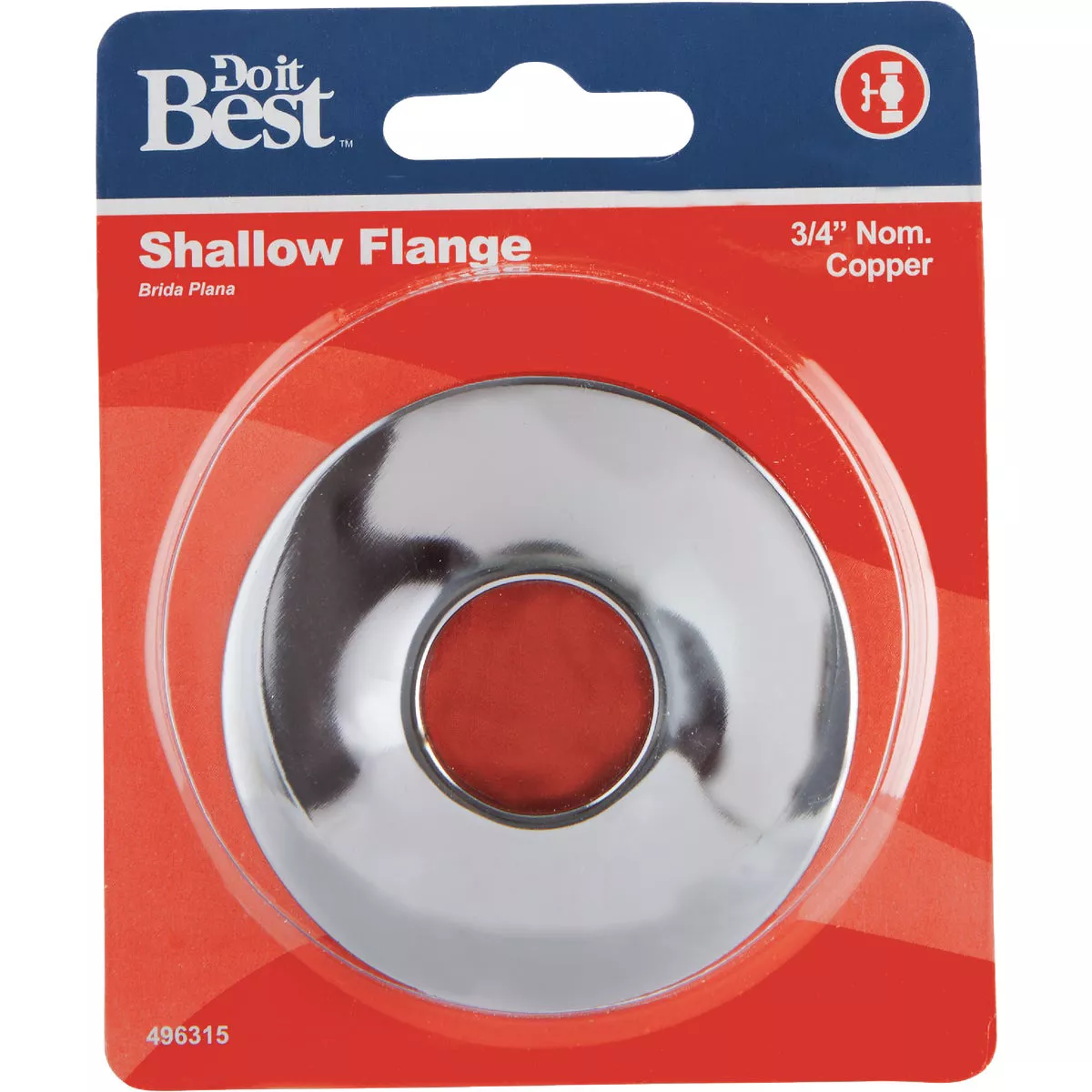 Do it Best 3/4 In. CTS Chrome-Plated Shallow Flange - photo 2
