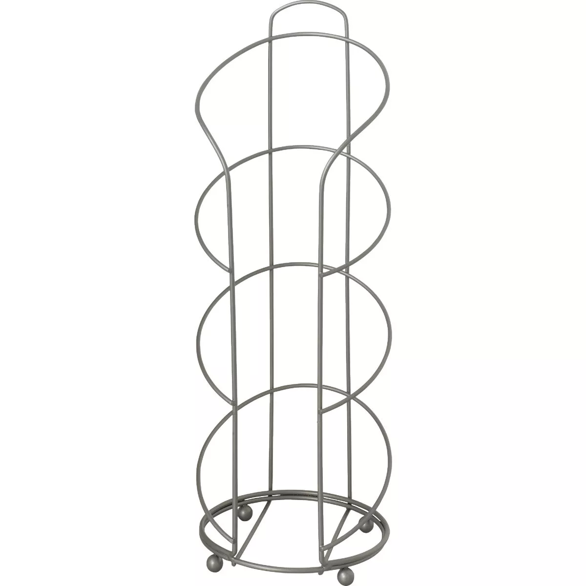 Zenna Home Satin Nickel Freestanding Toilet Paper Holder