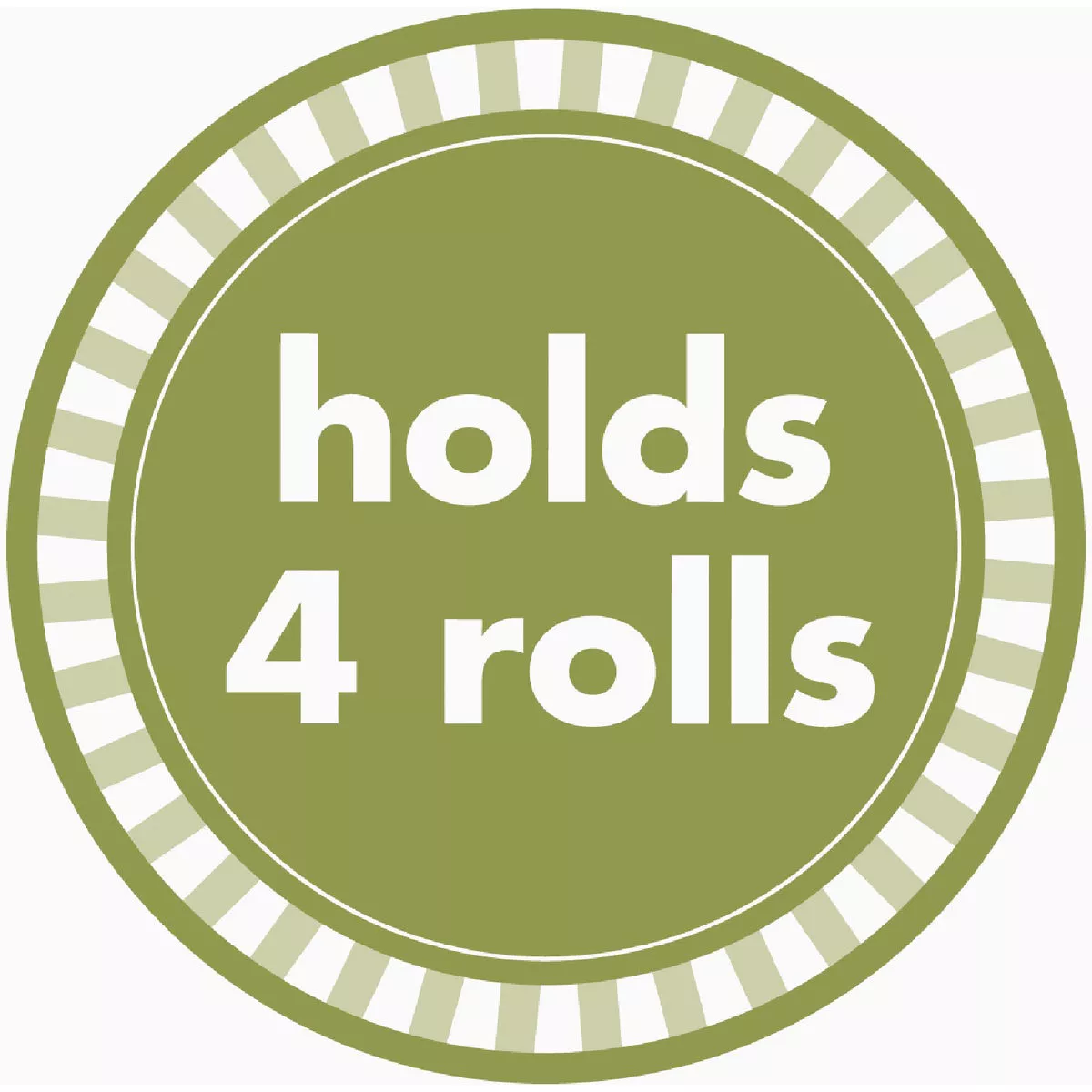 Zenna Home Satin Nickel Freestanding Toilet Paper Holder - photo 5