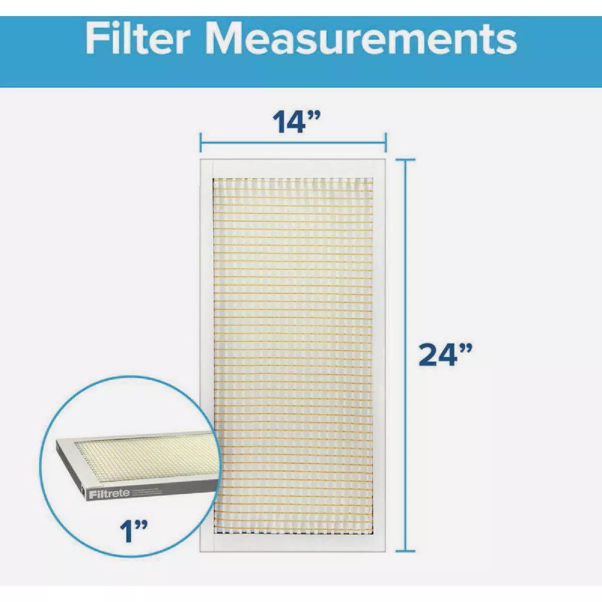 Filtrete 20 In. x 24 In. x 1 In. 300 MPR Basic Dust & Lint Furnace Filter, MERV 5 - photo 2