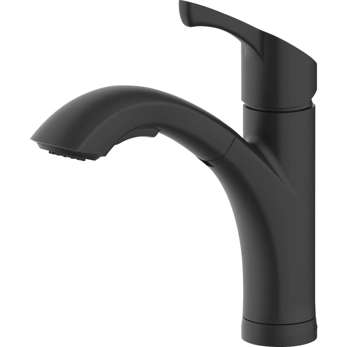 Home Impressions 1-Handle Pull-Out Kitchen Faucet, Matte Black Finish - photo 3