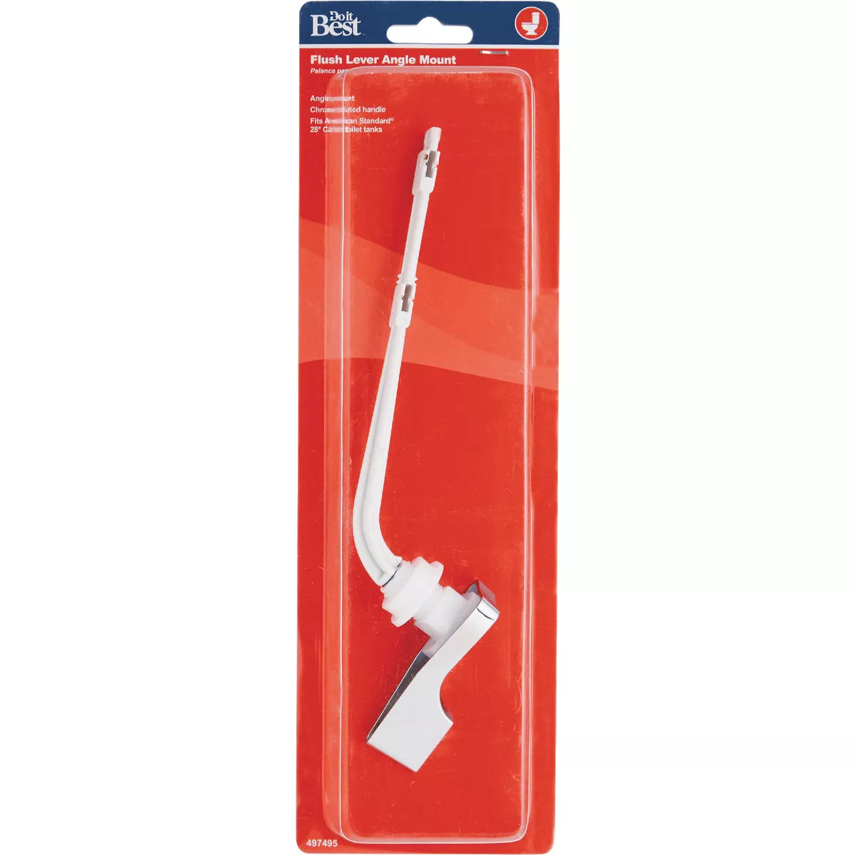 Do it Cadet Chrome Tank Lever with Plastic Arm For American Standard - photo 2