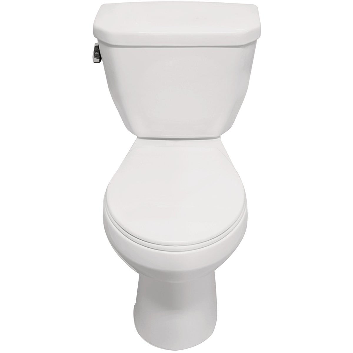 Cato Berlin White Round Bowl 1.28 GPF Complete Toilet Do it Best