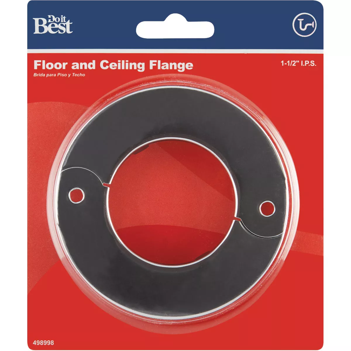 Do it Best Chrome-Plated 1-1/2 In. IPS Split Plate - photo 2