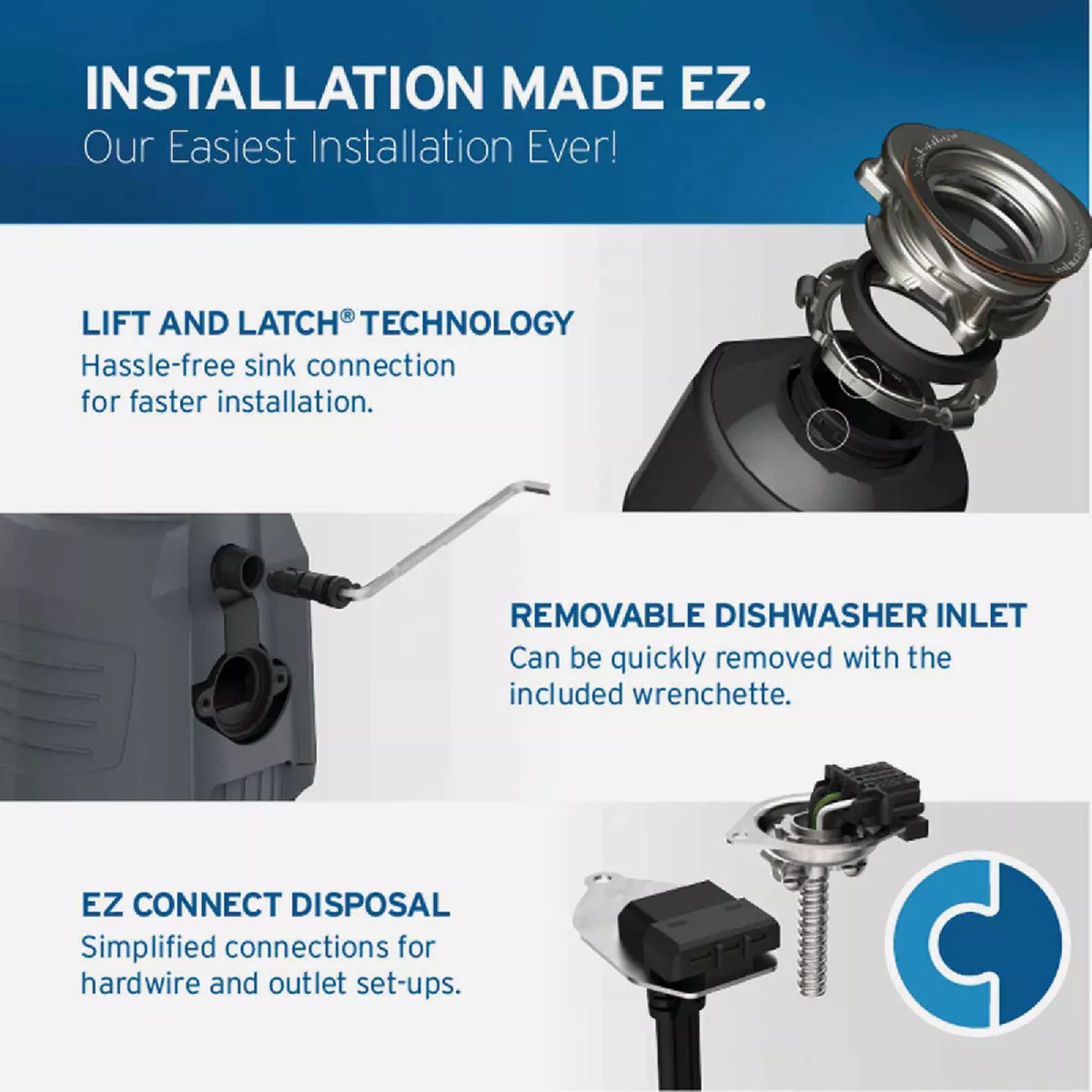 Insinkerator Evolution 3/4 HP Garbage Disposer, 9 Year Warranty - photo 6