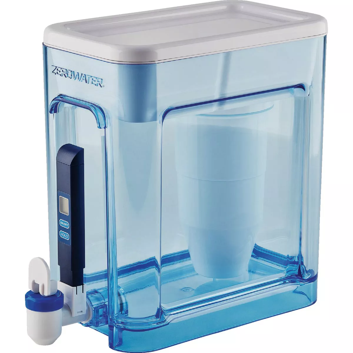 Culligan Zero 22-Cup Ready Water Filtration Dispenser, Blue