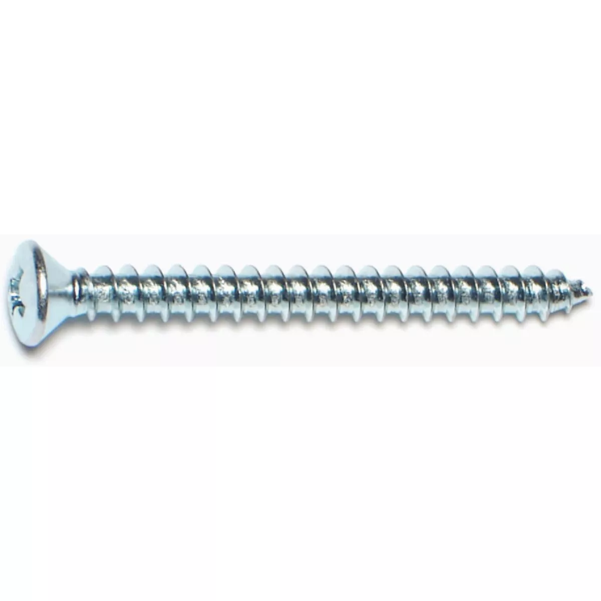 Midwest Fastener #10 x 2 In. Zinc Plated Steel Phillips Oval Head Sheet Metal Screws (20 Ct.)