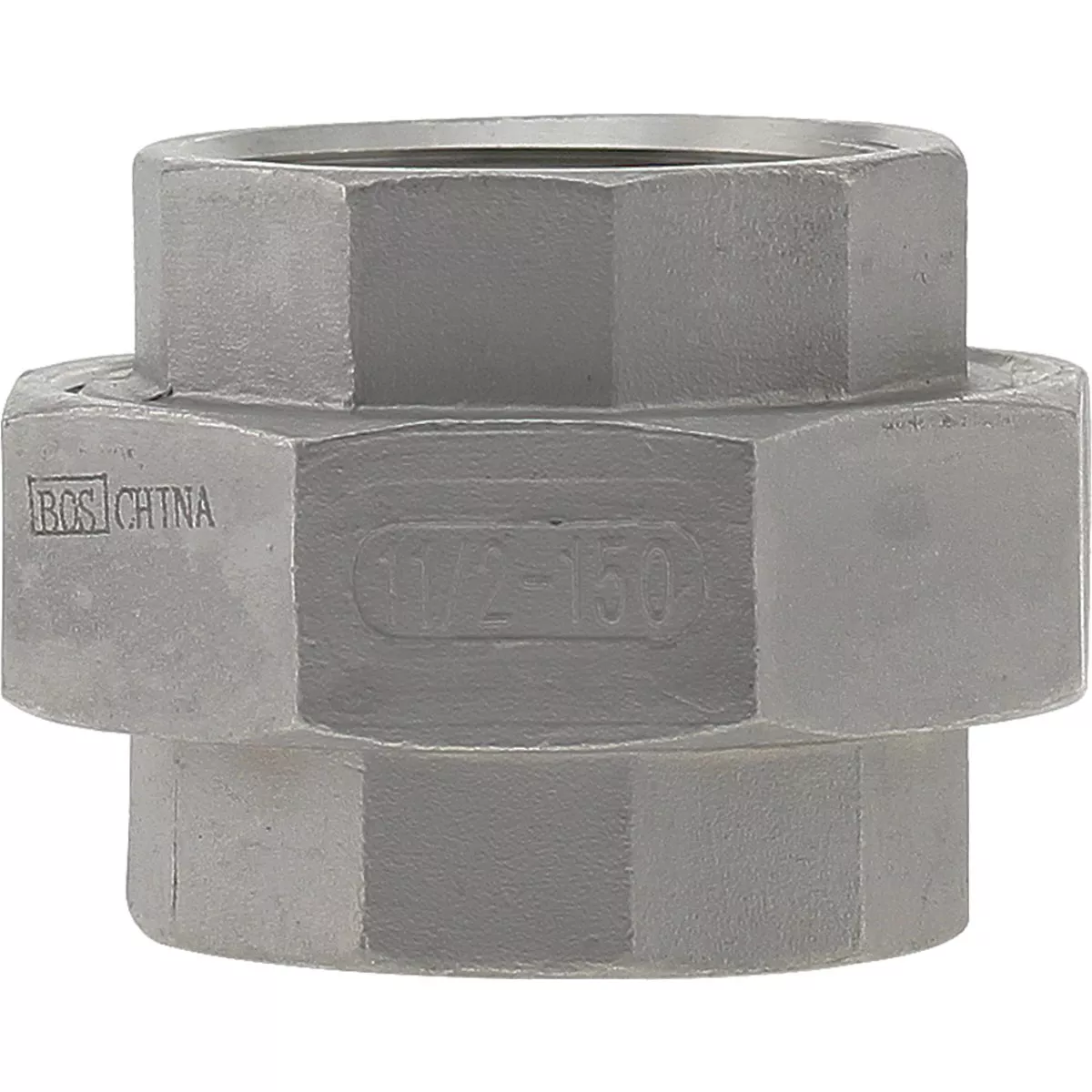 PLUMB-EEZE 1-1/2 In. FIP Stainless Steel Union