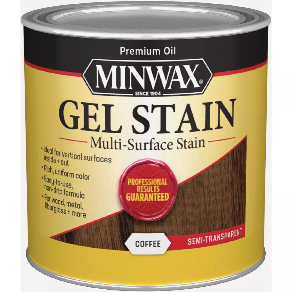 Minwax Gel Stain, Coffee, 1/2 Pt.