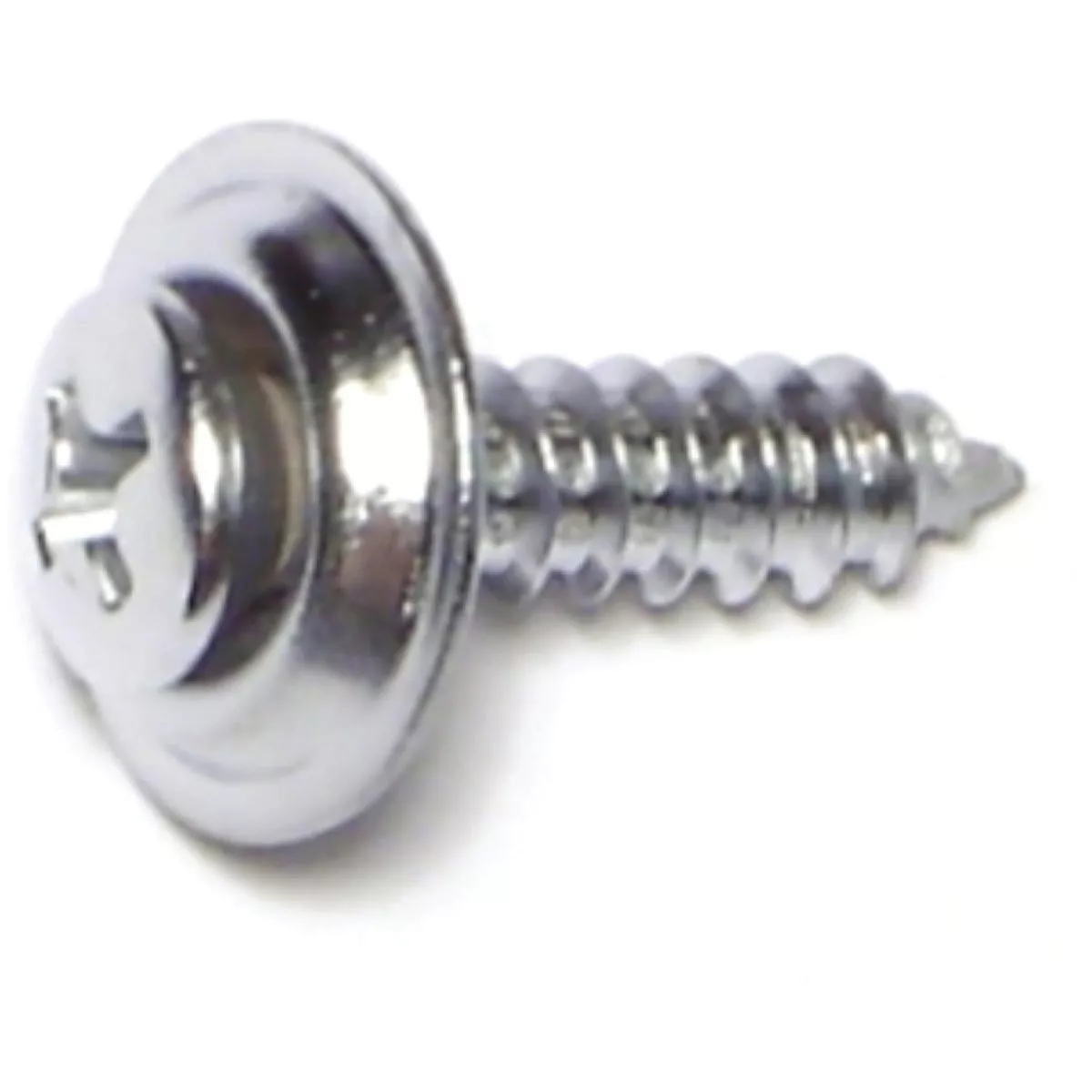 Midwest Fastener #10 x 3/4 In. Steel Phillips Oval Trim Washer Head Sheet Metal Screws (24 Ct.)-
