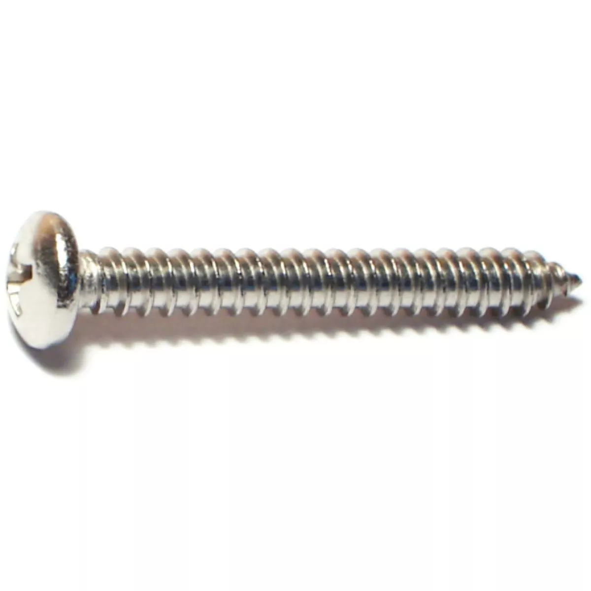 Midwest Fastener #10 x 1-1/2 In. 18-8 Stainless Steel Phillips Pan Head Sheet Metal Screws (12 Ct.)