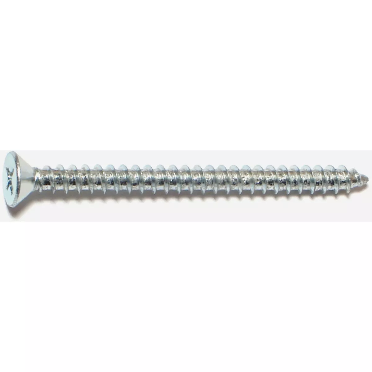 Midwest Fastener #10 x 2-1/2 In. Zinc Plated Steel Phillips Flat Head Sheet Metal Screws