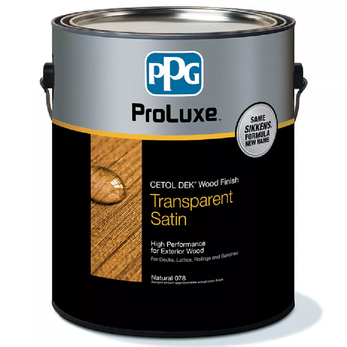 ProLuxe Cetol DEK Mahogany Satin Deck Stain, 1 Gal., 397-857