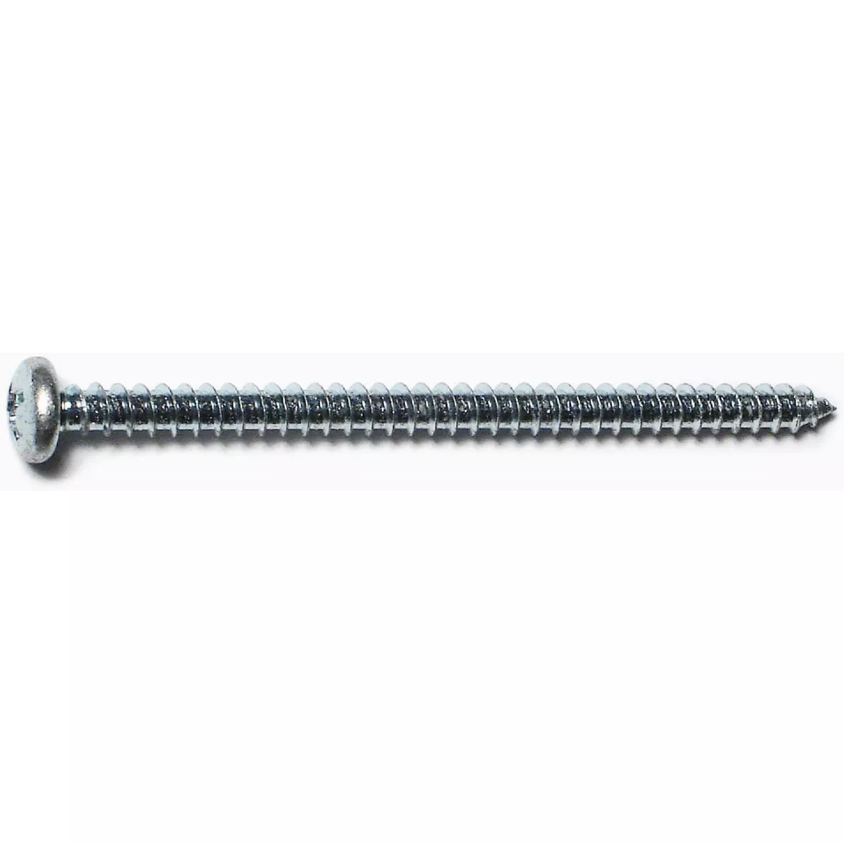 Midwest Fastener #12 x 3-1/2 In. Zinc Plated Steel Phillips Pan Head Sheet Metal Screws (100 Ct.)-