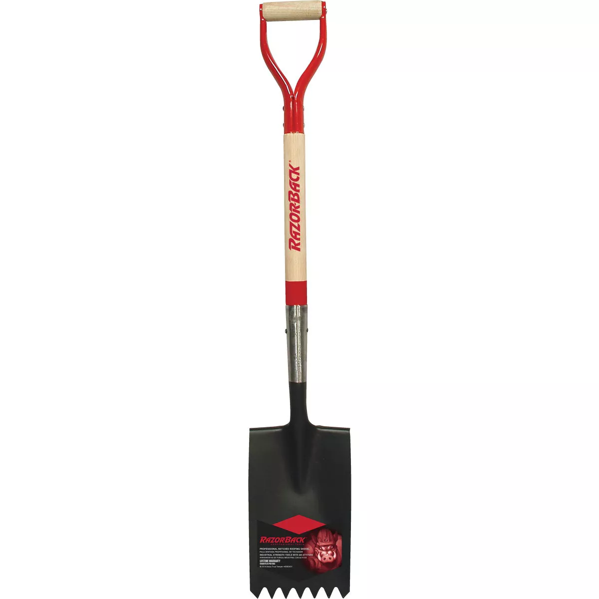 Ames Razor-Back 30 In. Wood Handle Roof Shovel Scoop