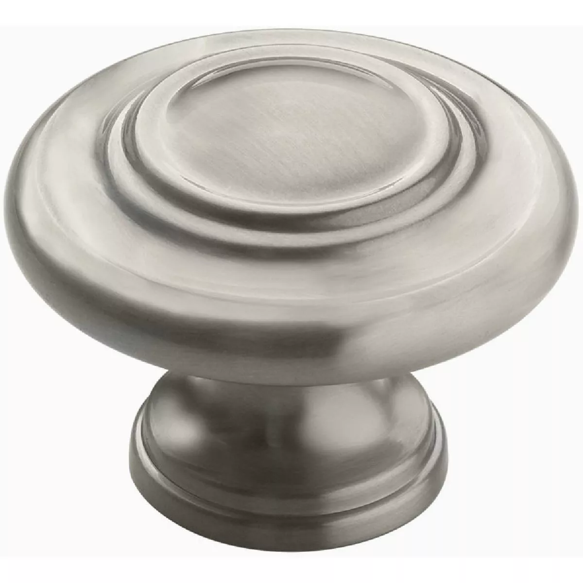 Amerock Inspirations Satin Nickel 1-3/4 In. Cabinet Knob