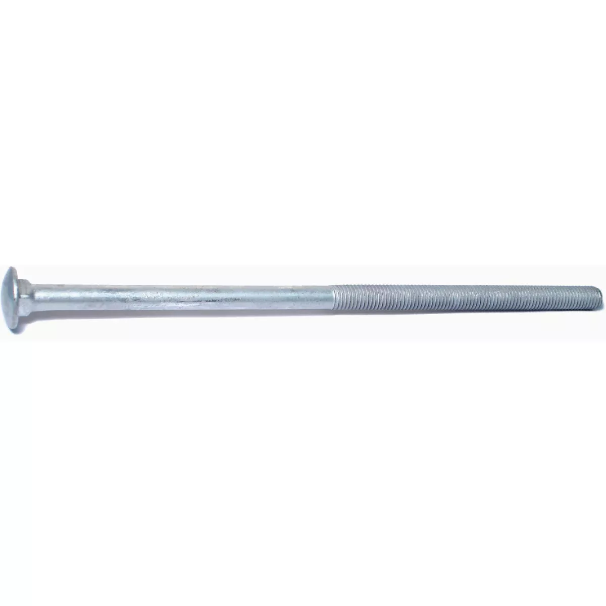 Midwest Fastener 1/2 In.-13 x 12 In. Hot Dip Galvanized Grade 2 / A307 Steel Coarse Thread Carriage Bolt (25-Count) (25 Ct.)-