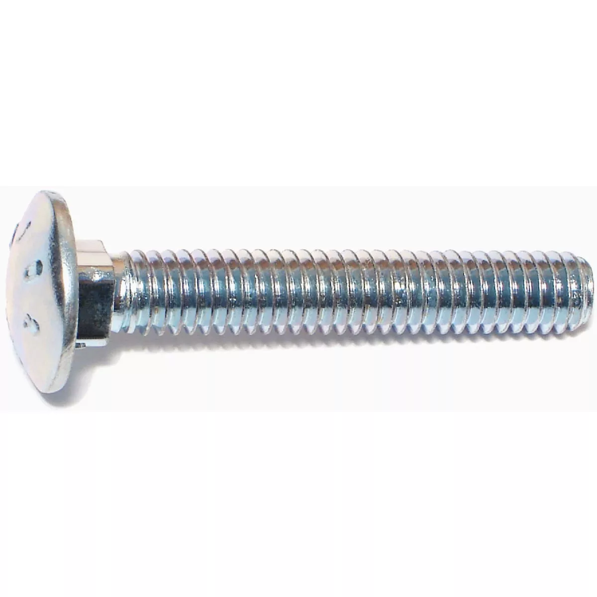 Midwest Fastener 5/16 In.-18 x 2 In. Zinc Plated Grade 2 / A307 Steel Coarse Thread Carriage Bolt