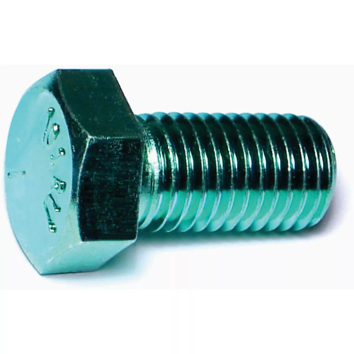 Midwest Fastener 3/4 In.-10 x 1-1/2 In. Green Rinsed Zinc Plated Grade 5 Steel Coarse Thread Hex Cap Screws-