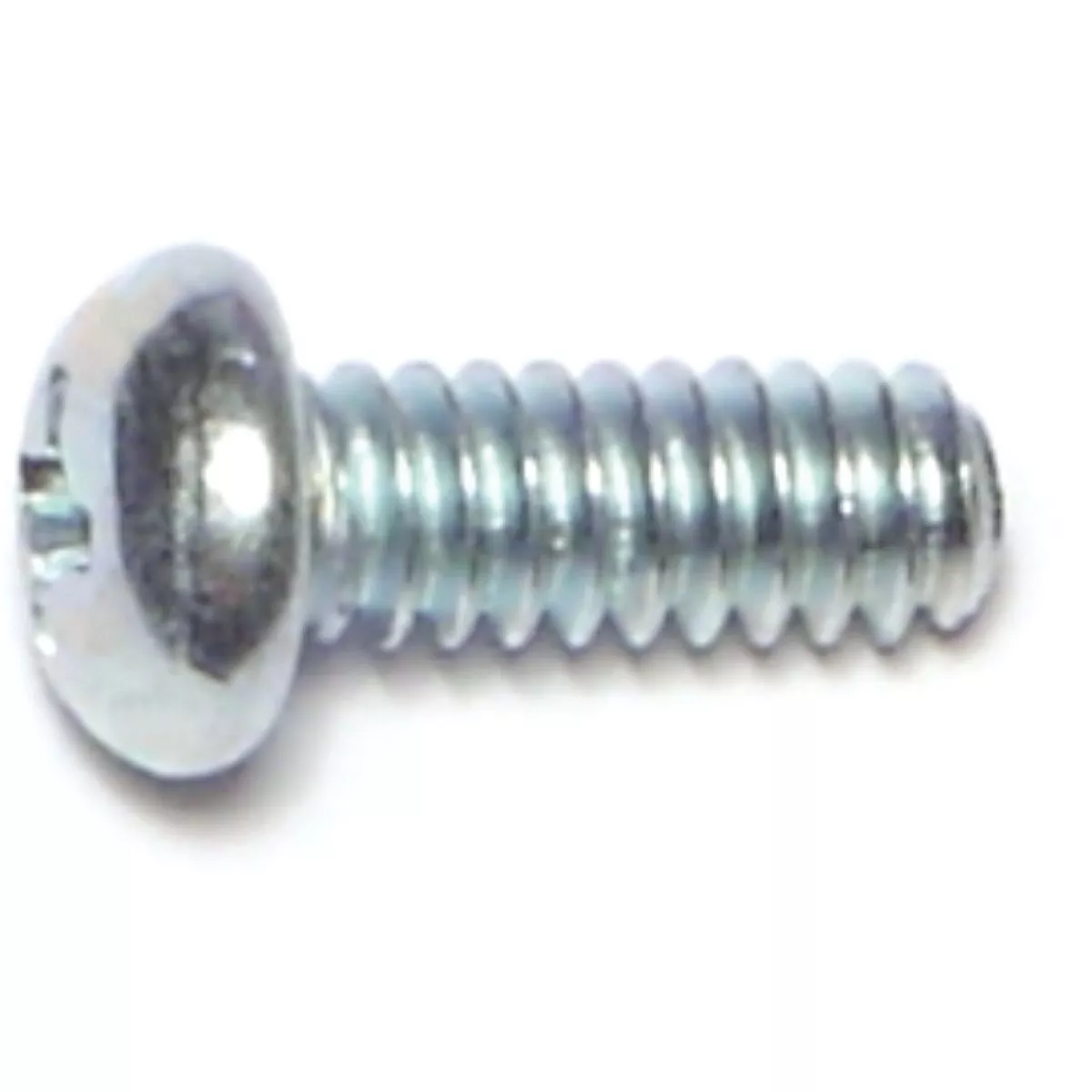 Midwest Fastener #10-24 x 1/2 In. Zinc Plated Steel Coarse Thread Phillips Round Head Machine Screws (12 Ct.)-