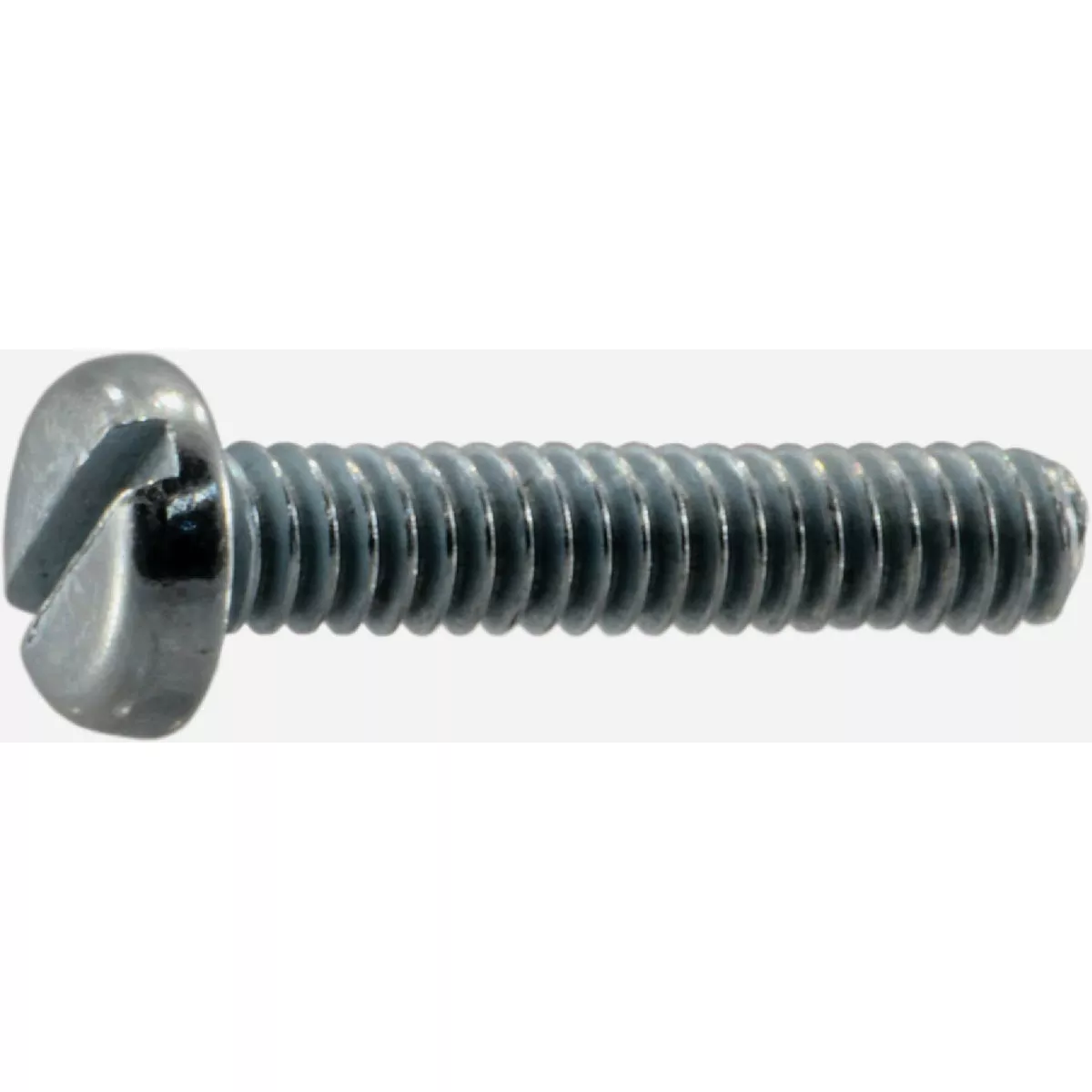 Midwest Fastener #3-48 x 1/2 In. Zinc Plated Steel Coarse Thread Slotted Pan Head Machine Screws