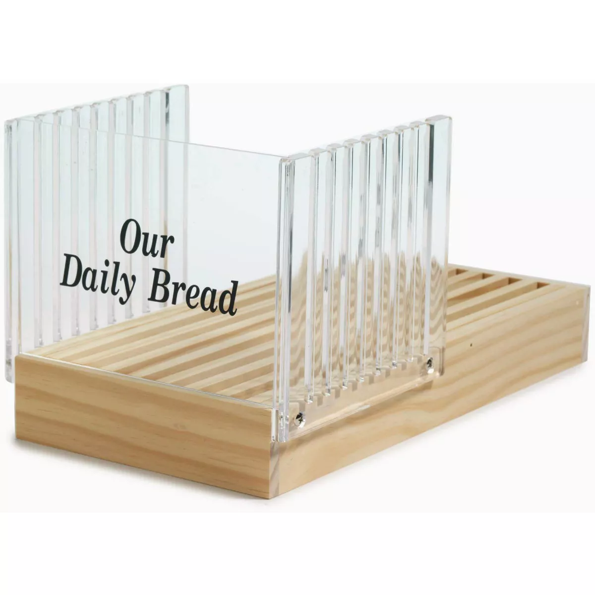 Norpro Acrylic Bread Slicer with Crumb Catcher