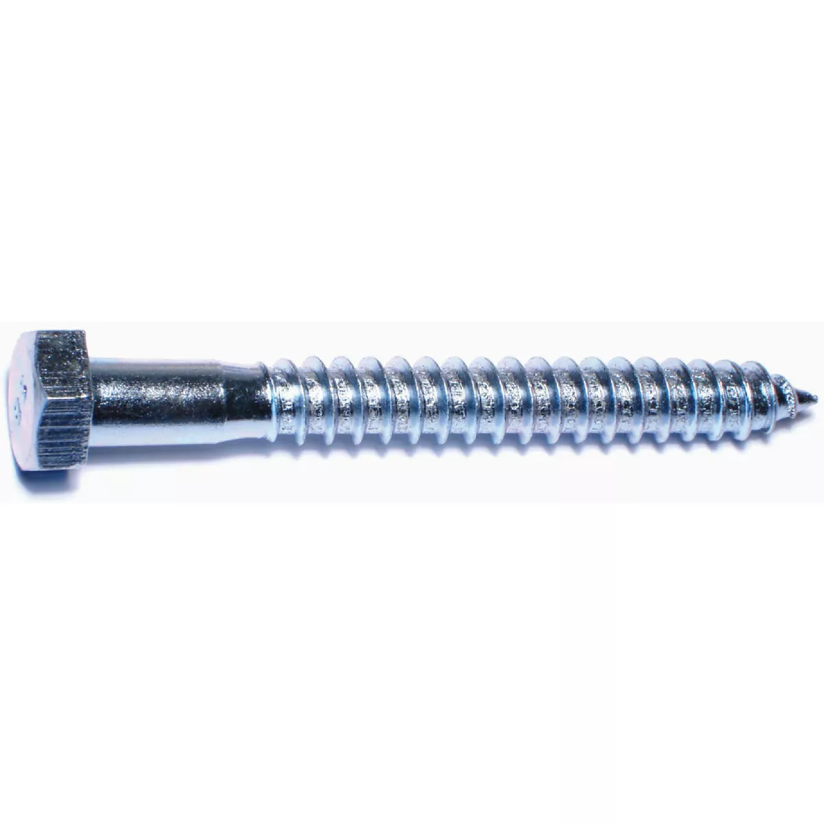 Midwest Fastener 1/2 In. x 4-1/2 In. Zinc Plated Grade 2 / A307 Steel Hex Head Lag Screws (45 Ct.)-