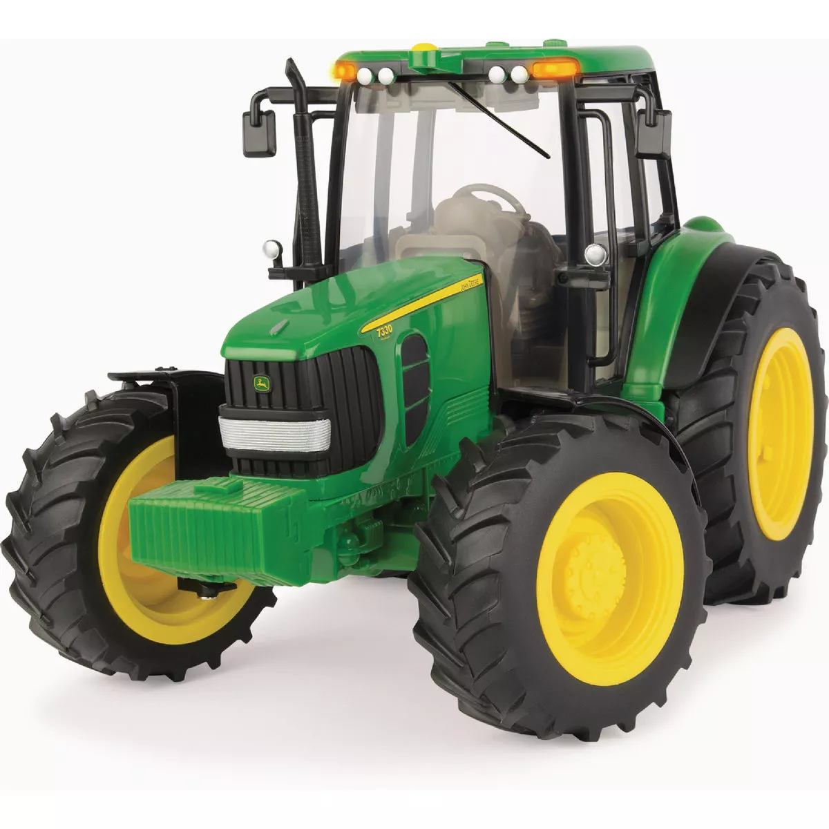 JOHN DEERE 7330 Big Farm Lights & Sound Plastic 1:16 Tractor-