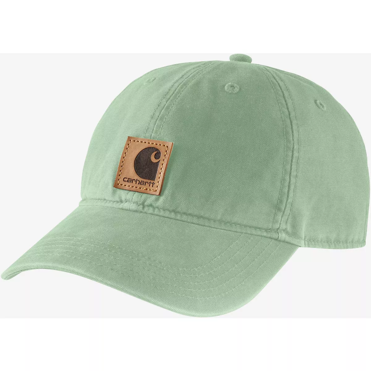 Carhartt Men's Soft Green Adjustable Canvas Cap