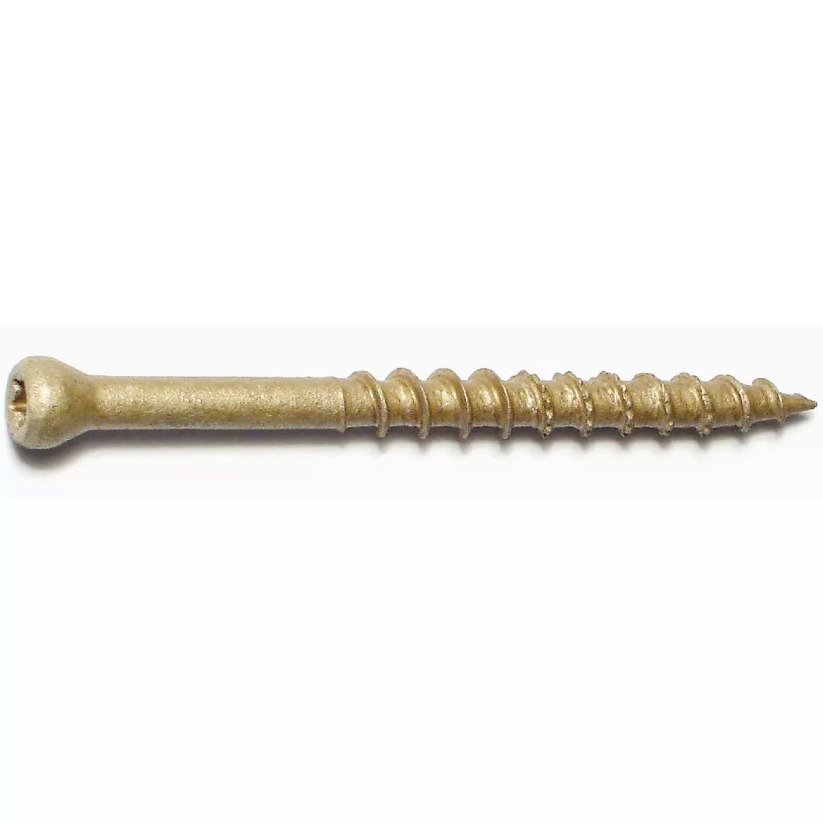 Midwest Fastener SaberDrive #8 x 2 In. Tan XL1500 Coated Steel Star Drive Trim Head Deck Screw