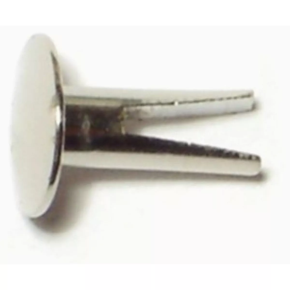 Midwest Fastener 5/32 In. x 5/16 In. x 3/8 In. Nickel Plated Steel Truss Head Split Rivet (90 Ct.)