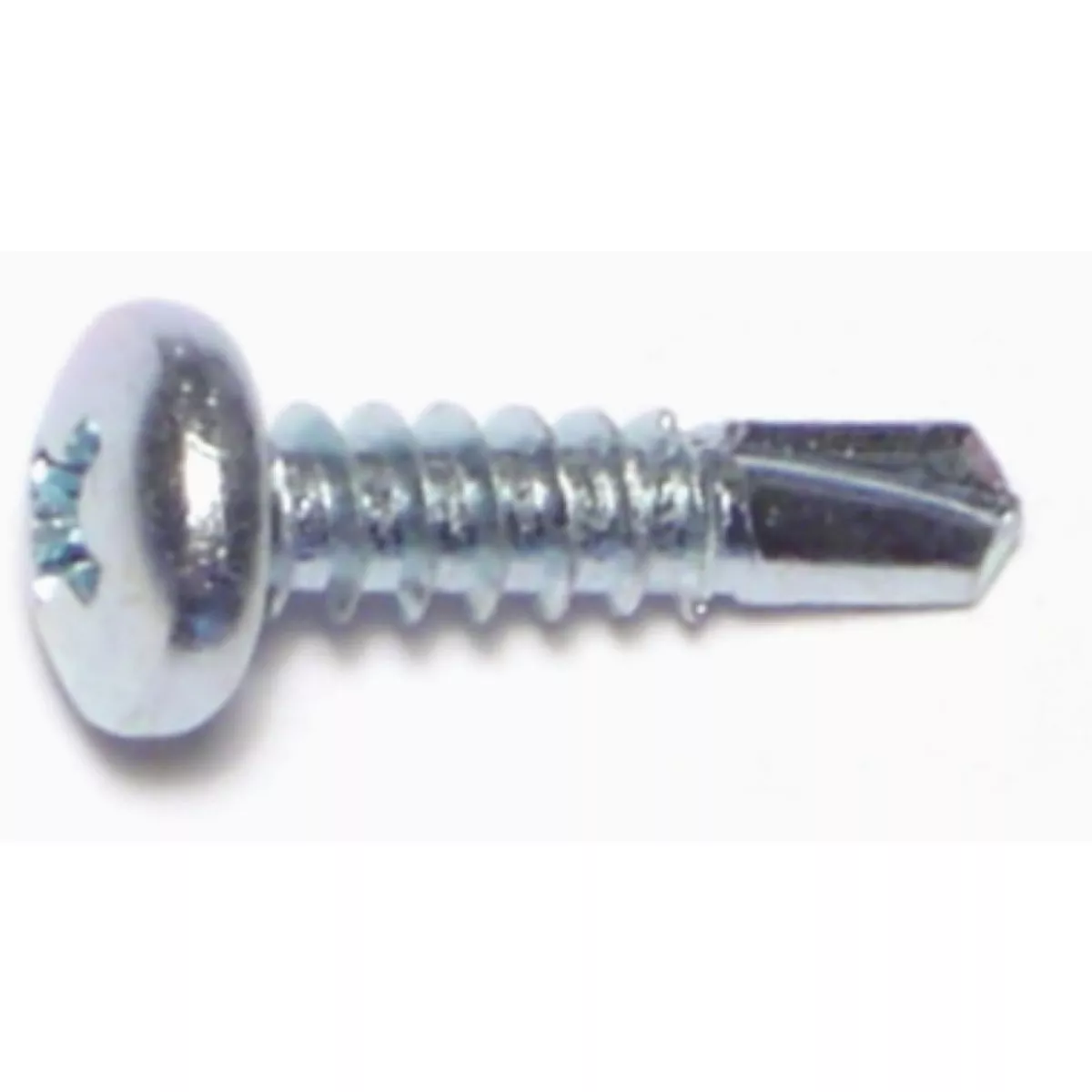 Midwest Fastener #10-16 x 3/4 In. Zinc Plated Steel Phillips Pan Head Self-Drilling Screws (1 Ct.)-