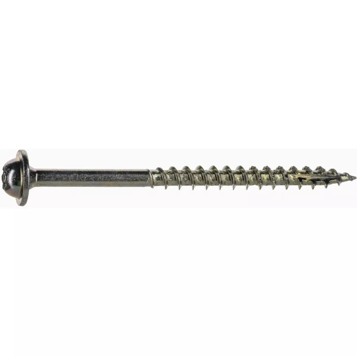 Midwest Fastener #9 x 2-1/2 In. Zinc Plated Steel Star Drive Round Washer Head Saberdrive Cabinet Screws