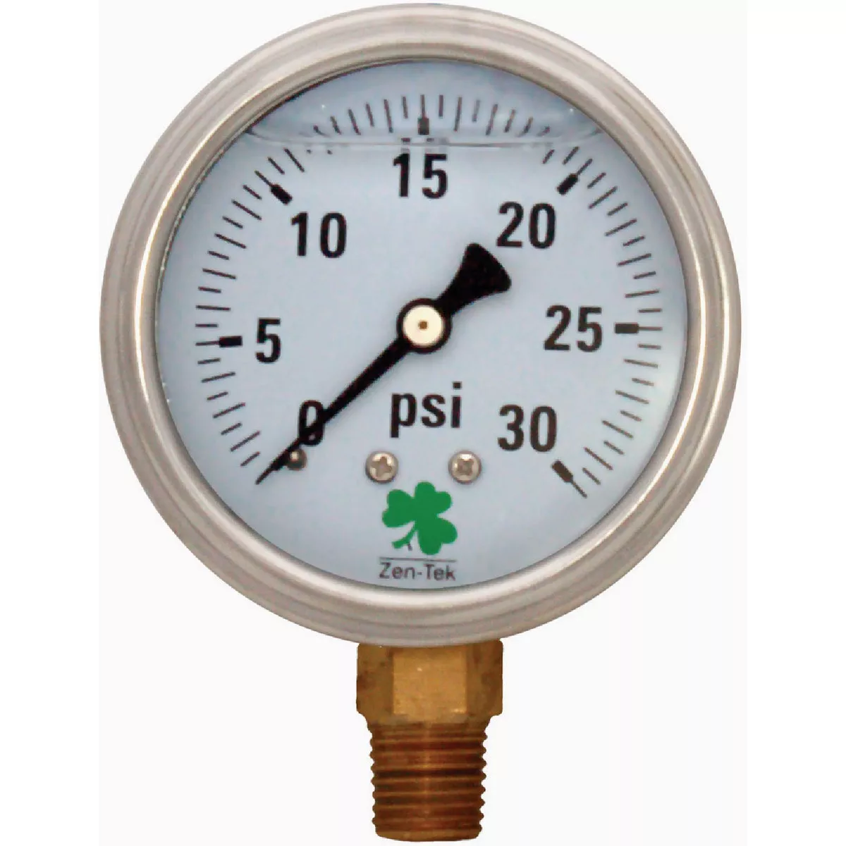 Zenport 30 psi Liquid Glycerin Pressure Gauge