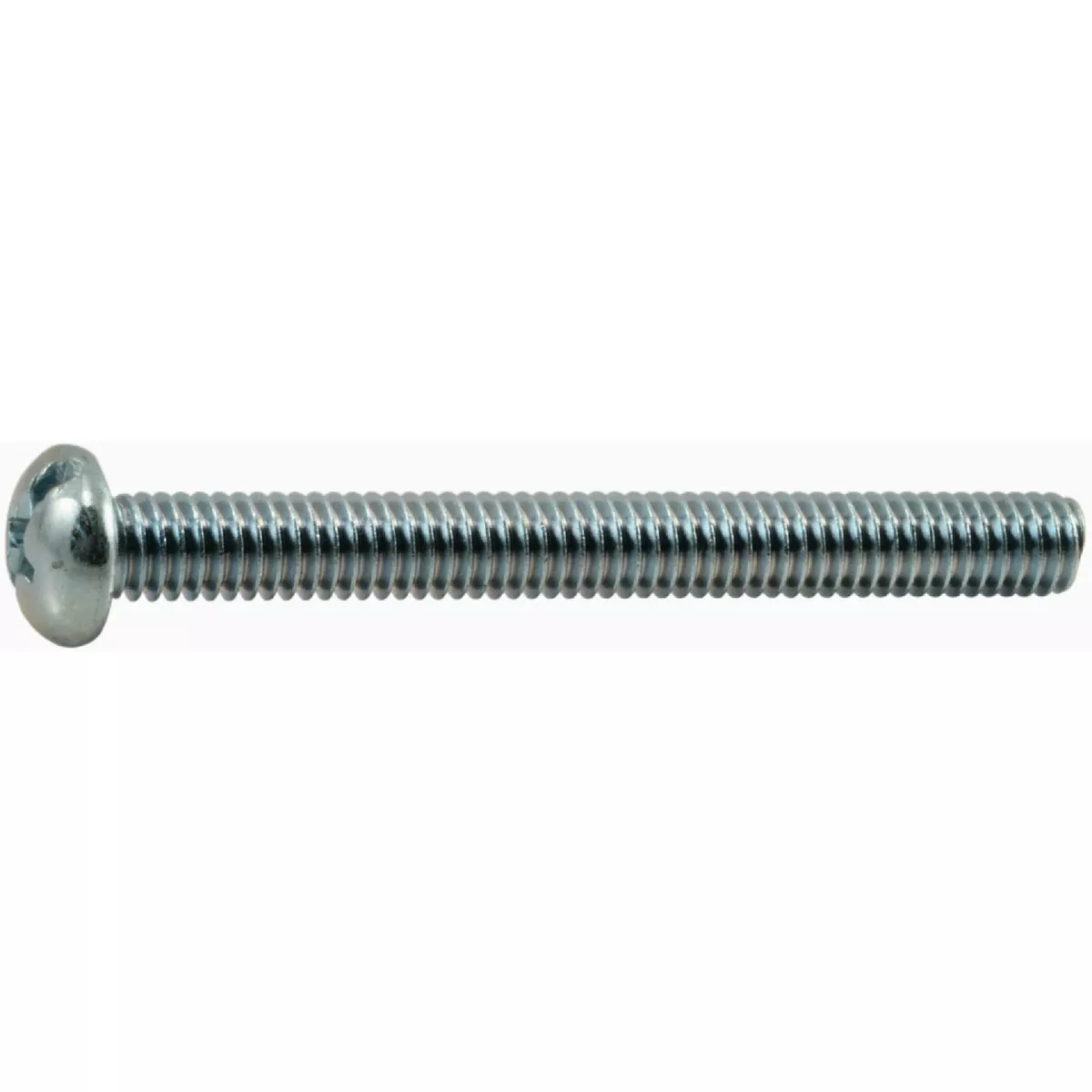 Midwest Fastener 5/16 In.-18 x 3 In. Zinc Plated Steel Coarse Thread Combo Round Head Machine Screws (25 Ct.)-
