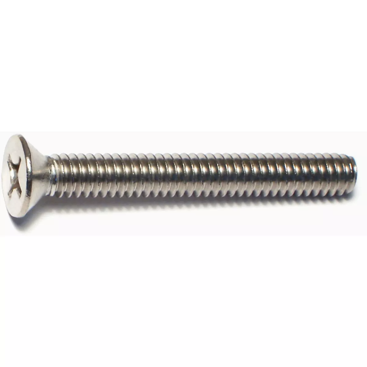 Midwest Fastener 1/4 In.-20 x 2 In. 18-8 Stainless Steel Coarse Thread Phillips Flat Head Machine Screws (50 Ct.)-