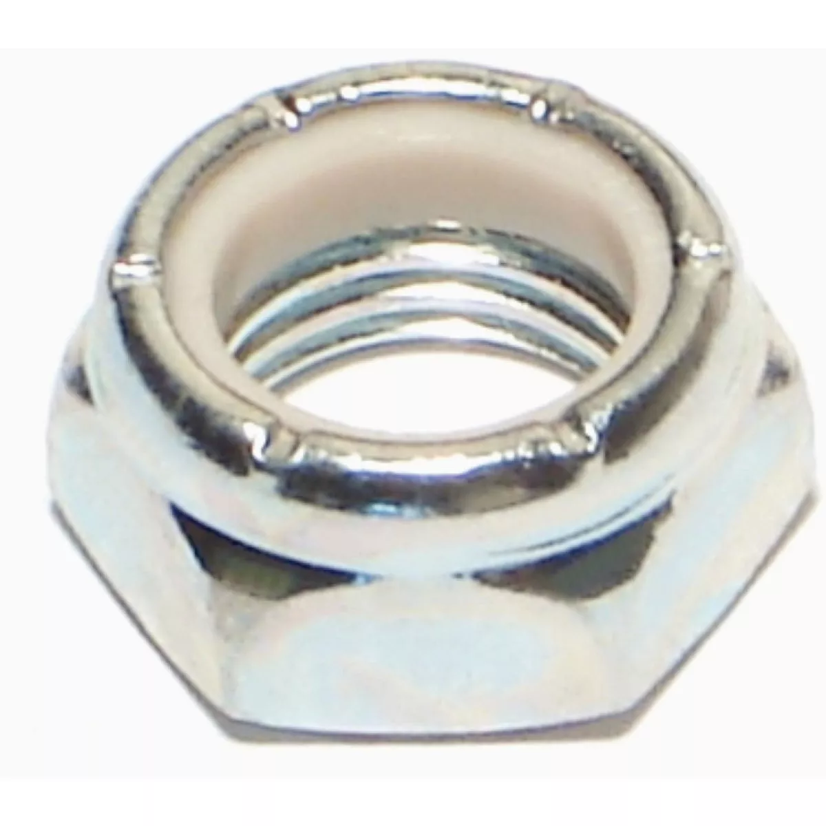 Midwest Fastener 7/16 In.-20 Zinc Plated Grade 2 Steel Fine Thread Nylon Insert Lock Nuts