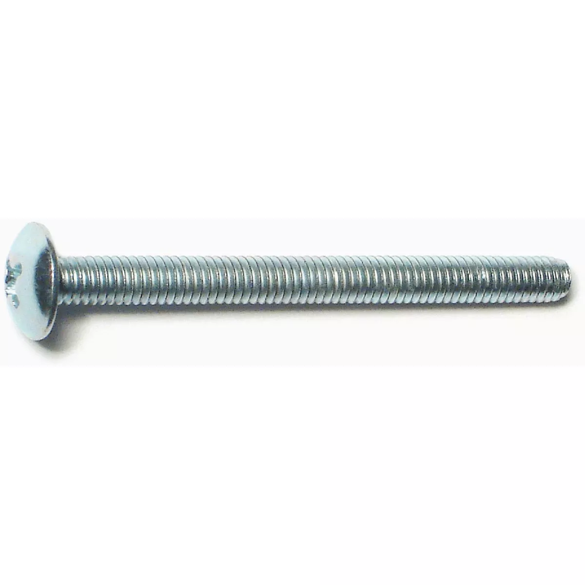 Midwest Fastener 4mm-0.7 x 45mm Zinc Plated Class 4.8 Steel Coarse Thread Phillips Truss Head Machine Screws (50 Ct.)