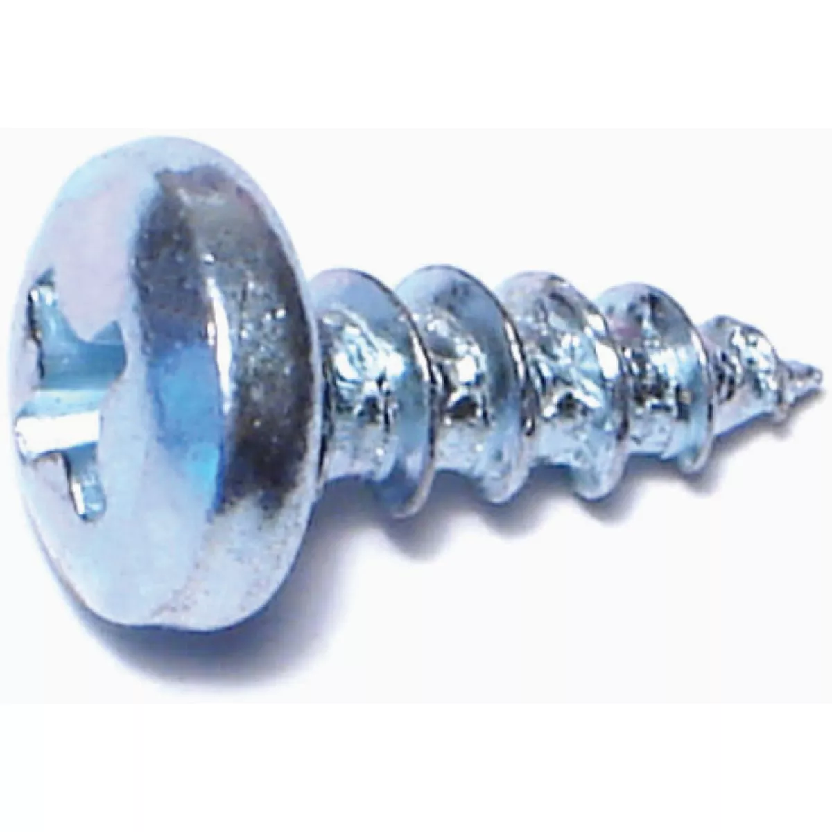 Midwest Fastener #10 x 1/2 In. Zinc Plated Steel Phillips Pan Head Sheet Metal Screws (1 Ct.)-