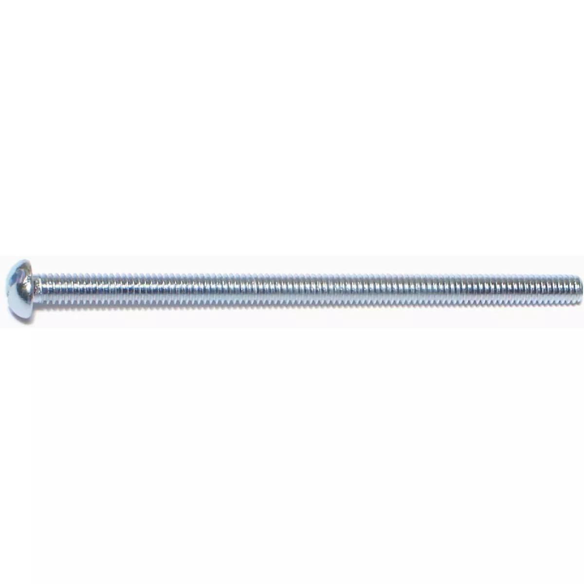 Midwest Fastener #8-32 x 3 In. Zinc Plated Steel Coarse Thread Slotted Round Head Machine Screws (20 Ct.)-