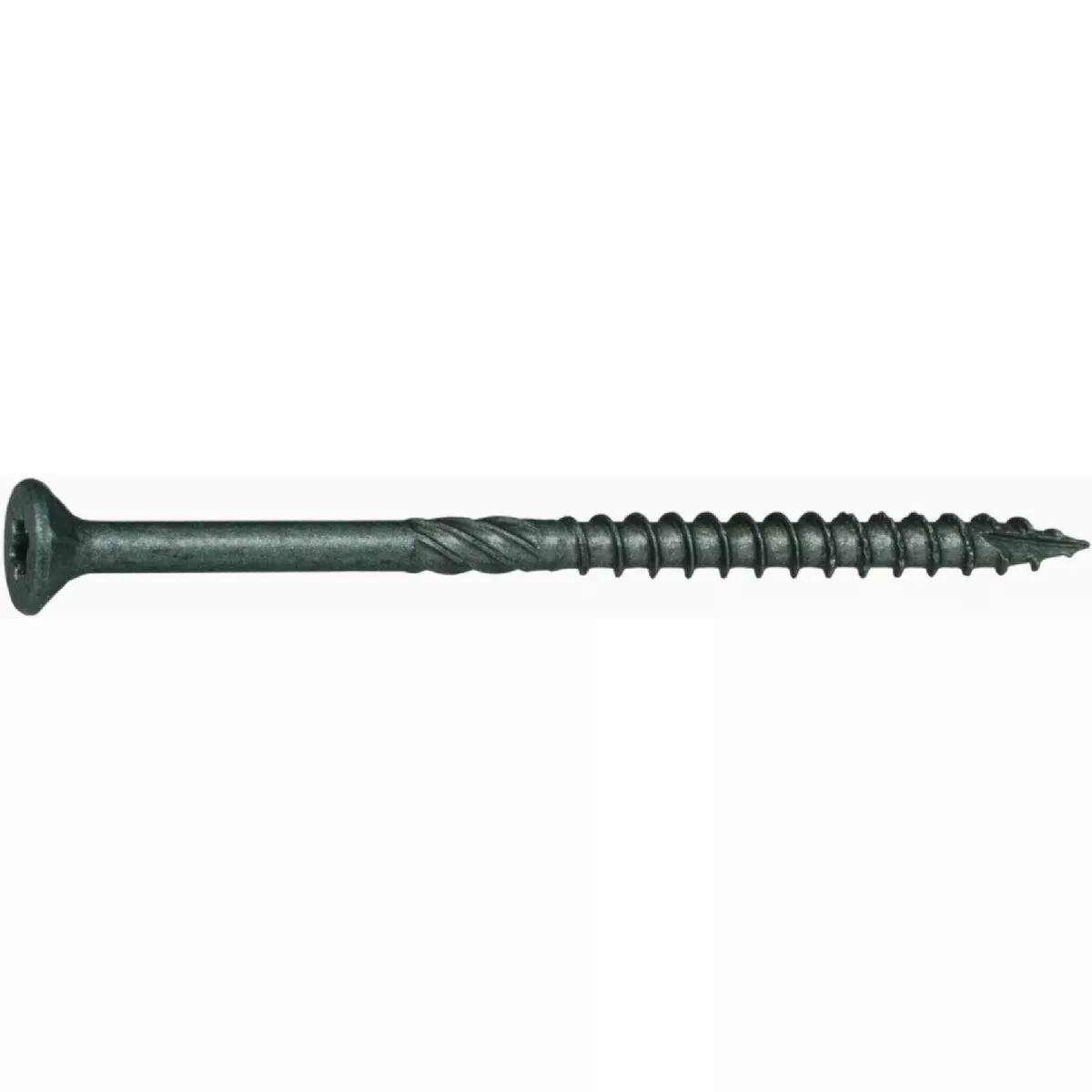 Midwest Fastener SaberDrive #9 x 3 In. Green XL1500 Coated Steel Star Drive Bugle Head Deck Screw