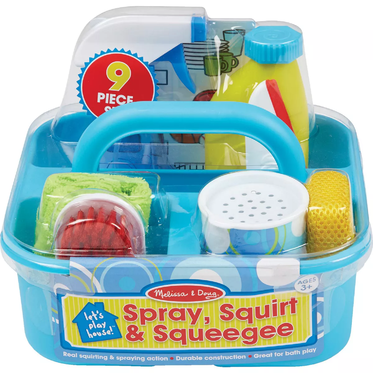Melissa & Doug Spray Squirt & Squeegee Play Set